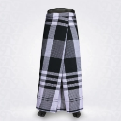 Balck Grey Cotton Lungi